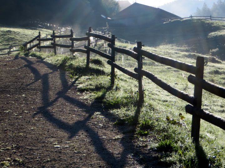 Morgenstimmung beim Landhotel Mauthusl