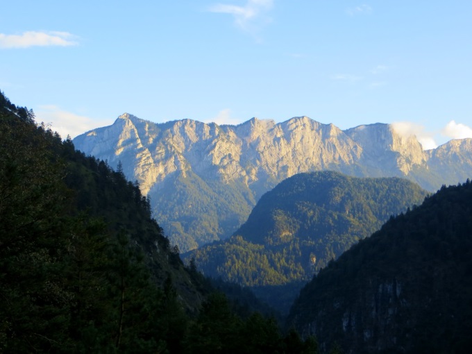 Morgenstimmung beim Landhotel Mauthusl