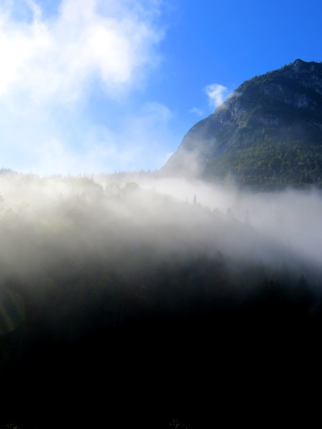 Morgenstimmung beim Landhotel Mauthusl