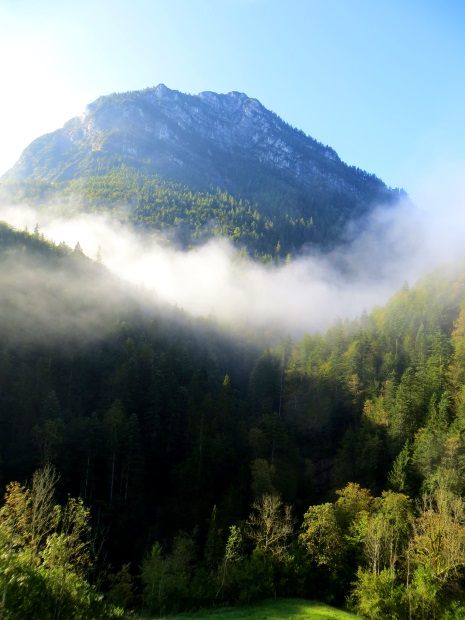 Morgenstimmung beim Landhotel Mauthusl