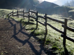 Morgenstimmung beim Landhotel Mauthusl