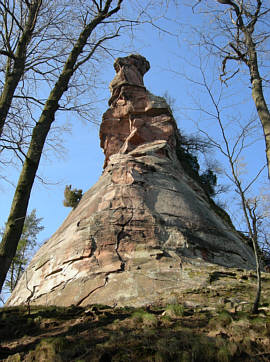 Reisebild einer Frhlingsreise durch die Pfalz und Hessen