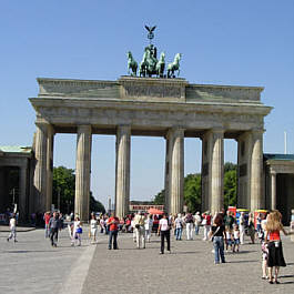 Das Brandenburger Tor in Berlin