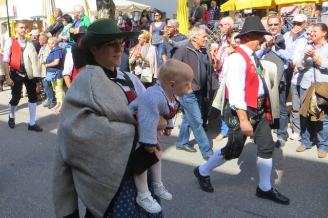 Trachtenumzug in Seefeld in Tirol am 14.09.2014