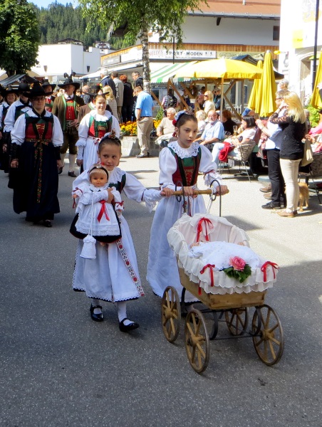 Trachtenumzug in Seefeld in Tirol am 14.09.2014