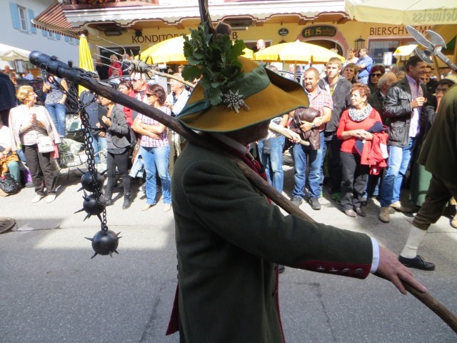 Trachtenumzug in Seefeld in Tirol am 14.09.2014