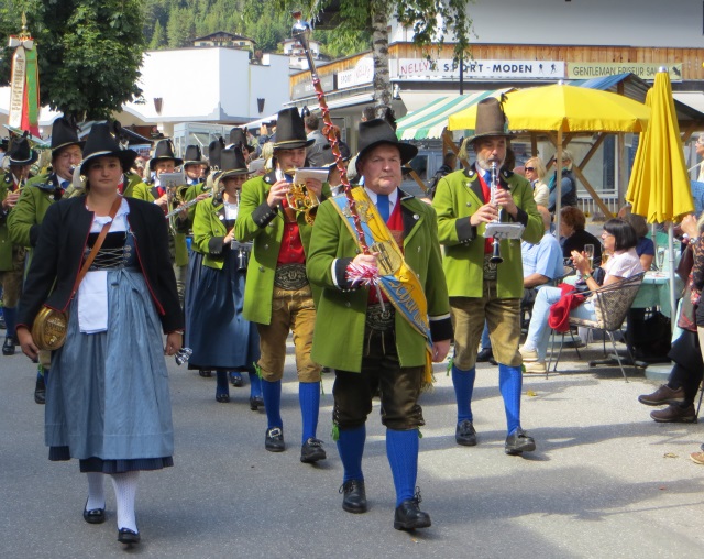 Trachtenumzug in Seefeld in Tirol am 14.09.2014