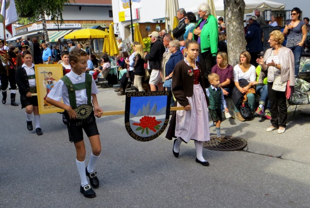 Trachtenumzug in Seefeld in Tirol am 14.09.2014