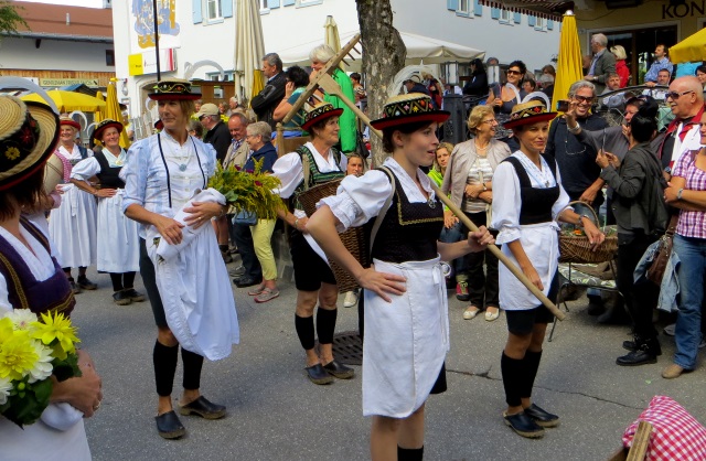 Trachtenumzug in Seefeld in Tirol am 14.09.2014