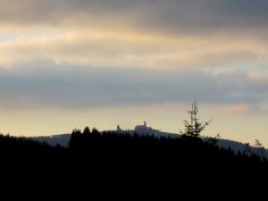 Abendstimmung am 29.09.2013 im tschechischen Erzgebirge