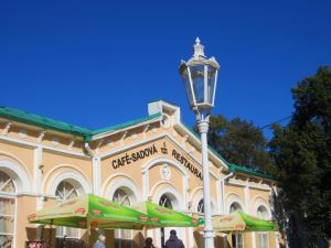 Ein Cafe in Franzensbad 