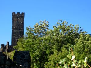 Die Hasenburg im Bhmischen Mittelgebirge